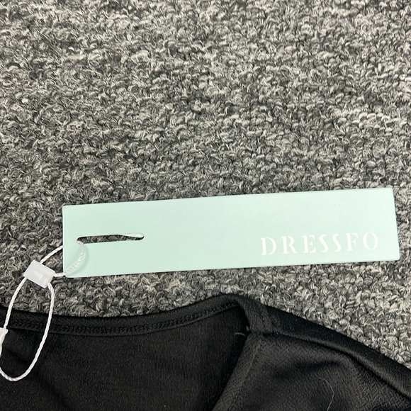 NWT! Dressfo Black Dress. SZ XXL - Picture 6 of 8